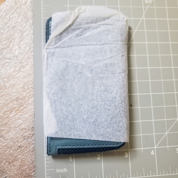 Coach L-Zip Card Case , NEW, Teal - Picture 7 of 7